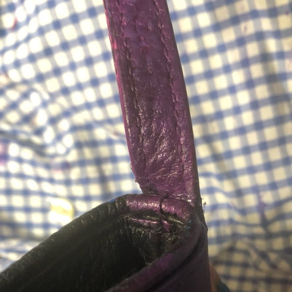 Kate Spade NY Metallic Mult Color Leather Crossbody Bag CUSTOM DESIGN Authentic - Picture 13 of 14